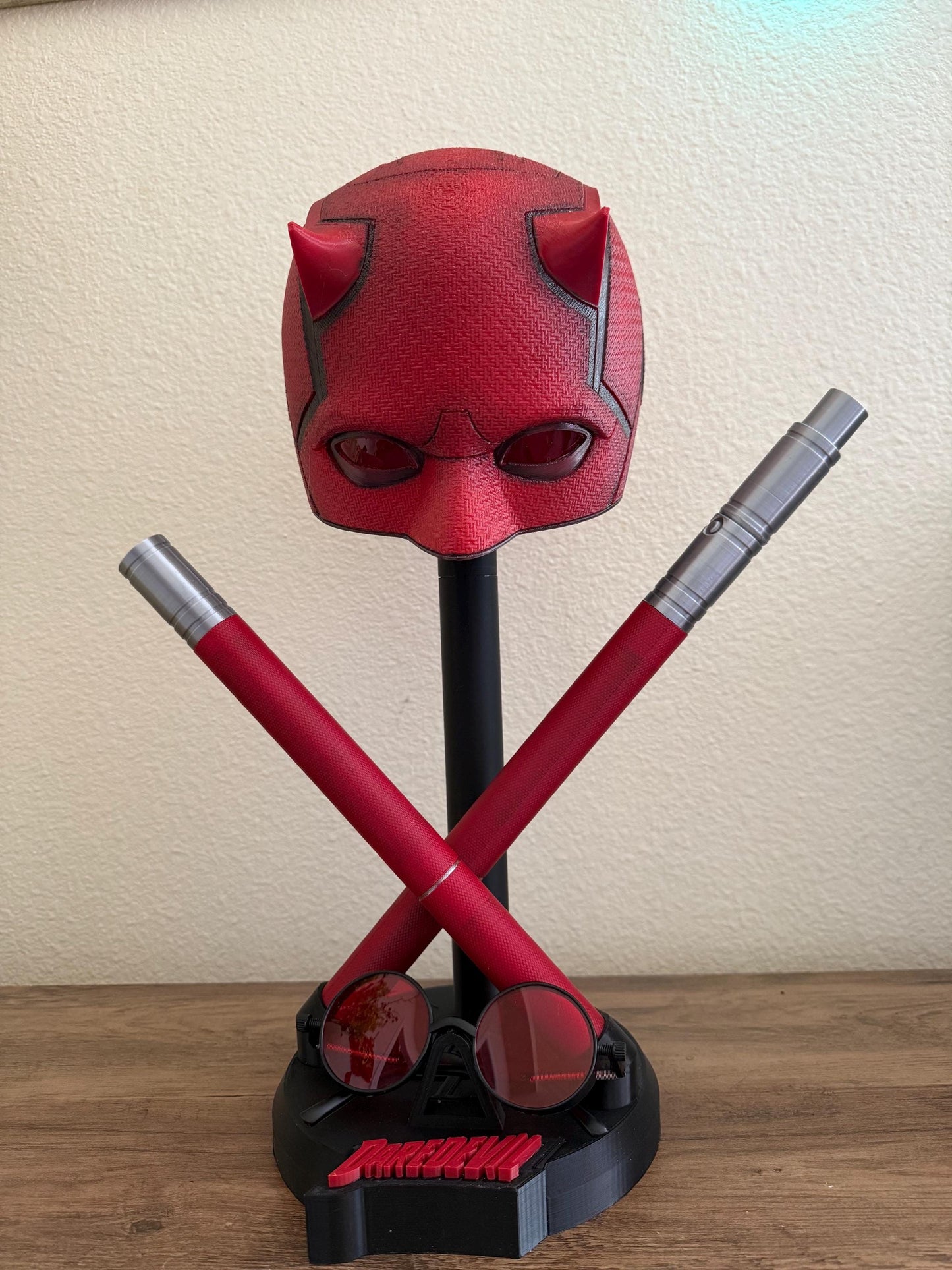 Daredevil Born Again Display Helmet Mask Movie TV Show Replica Set Cosplay set