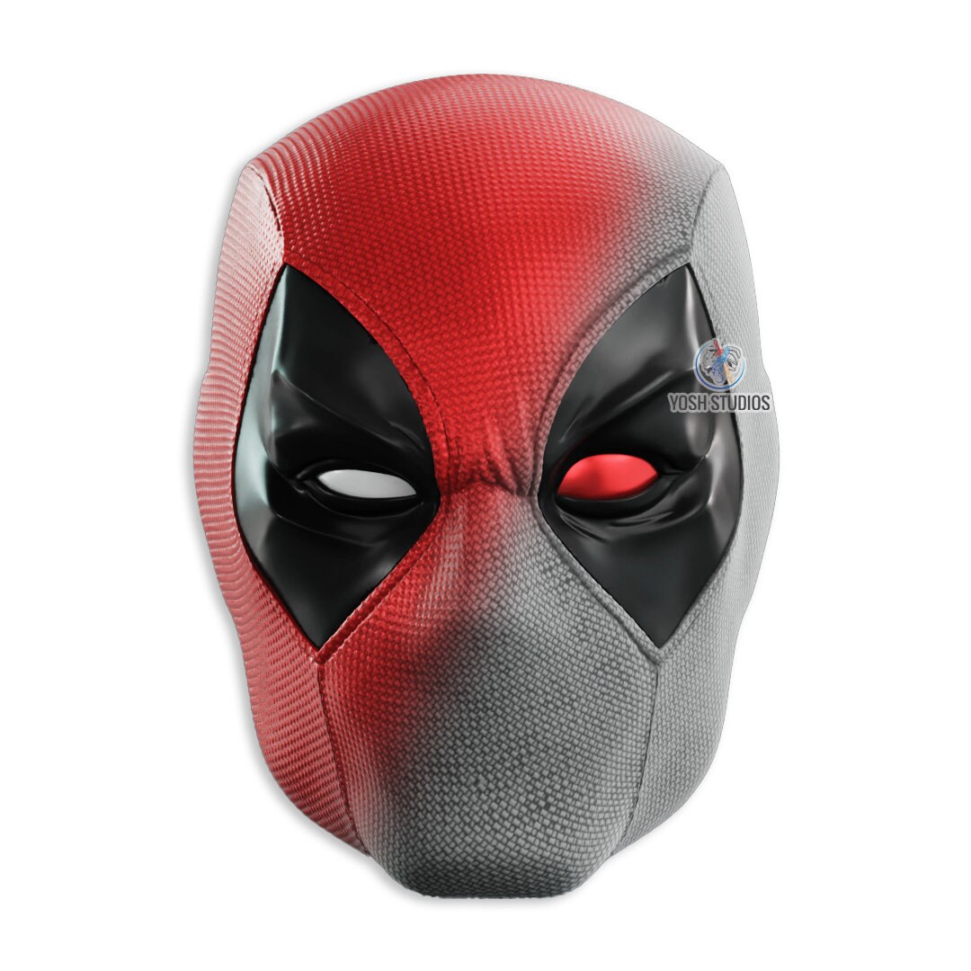 Deadpool Pikachu Helmet 3D Printed Cosplay Prop X-Men Marvel Superhero Costume Accessory Collectible Halloween Mask
