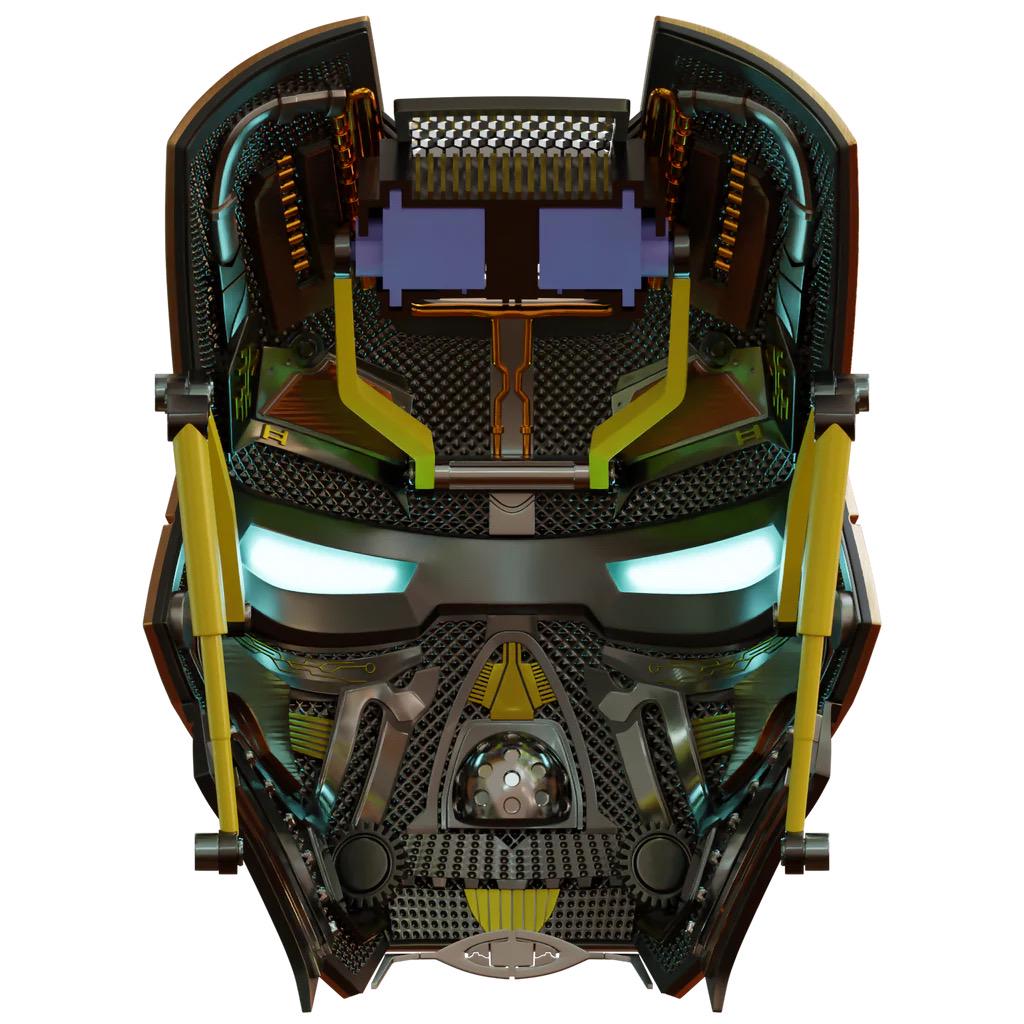 Motorized Iron Man Helmet Kit MKII 3D Print Mask Cosplay Prop Display Room Superhero Gift Collector Costume Piece Collectible Display Decor