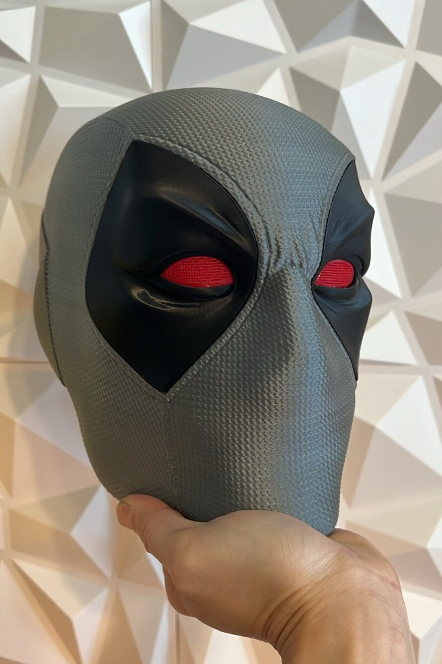 Deadpool Pikachu Helmet 3D Printed Cosplay Prop X-Men Marvel Superhero Costume Accessory Collectible Halloween Mask