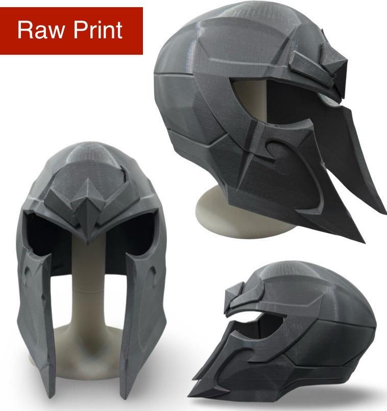 Magneto Helmet X-Men Cosplay Marvel Rivals Superhero Cosplay Wearable Helmet 3D Printed Prop Costume Accessory Display Collectible Raw Print