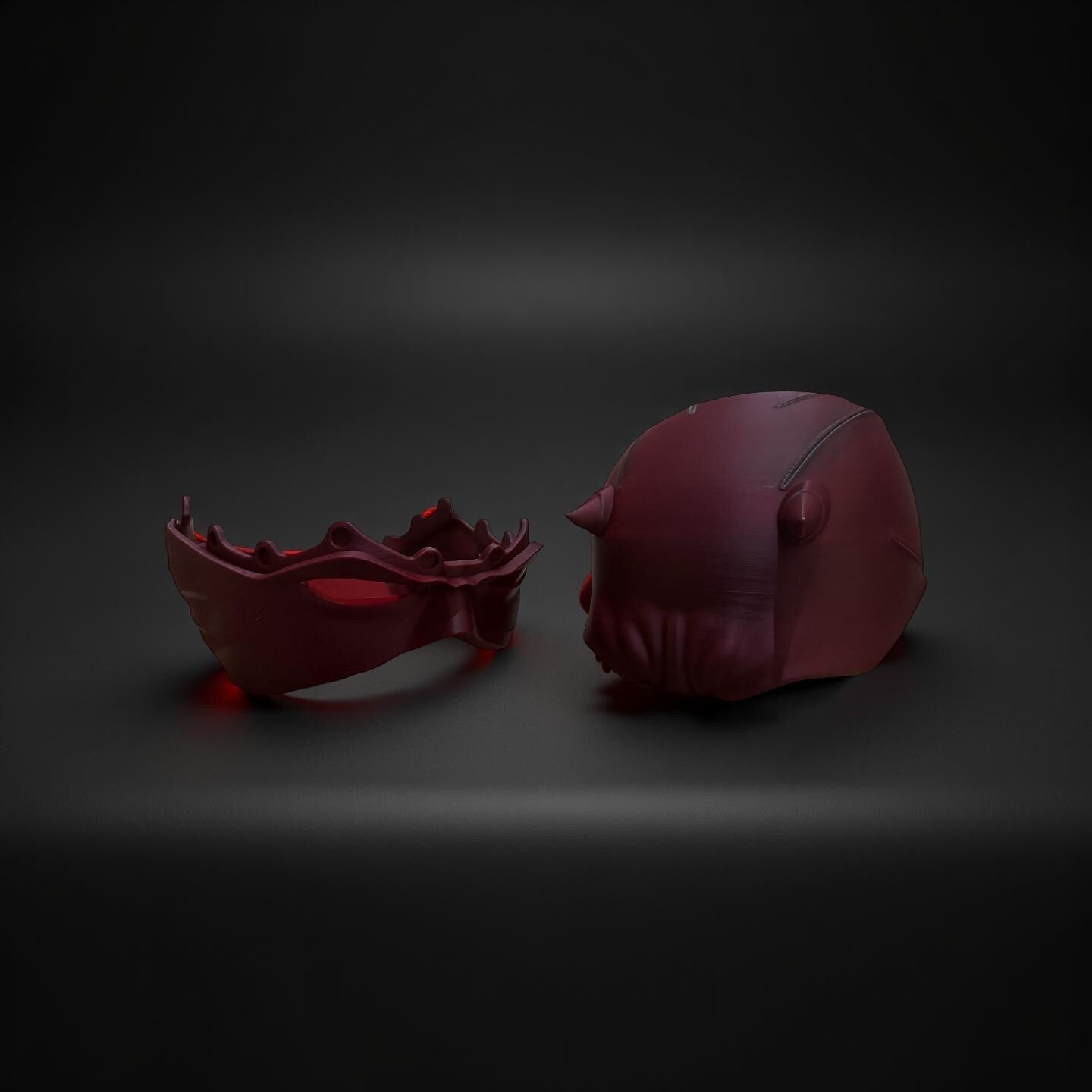 Marvel Daredevil Ben Affleck version Display Helmet Mask Movie Replica Set