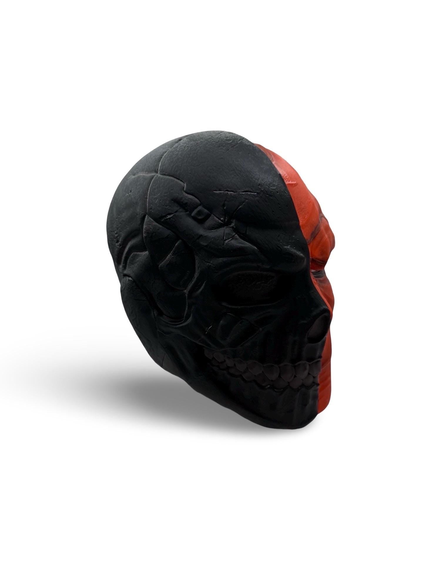 Deathstroke Helmet Cosplay DC Comics Supervillain Cosplayer Wearable Helmet 3D Printed Prop Costume Accessory Display Collectible Halloween