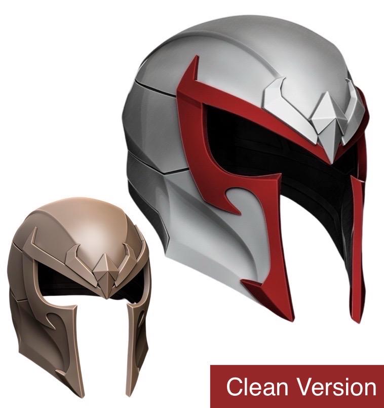 Magneto Helmet X-Men Cosplay Marvel Rivals Superhero Cosplay Wearable Helmet 3D Printed Prop Costume Accessory Display Collectible Raw Print