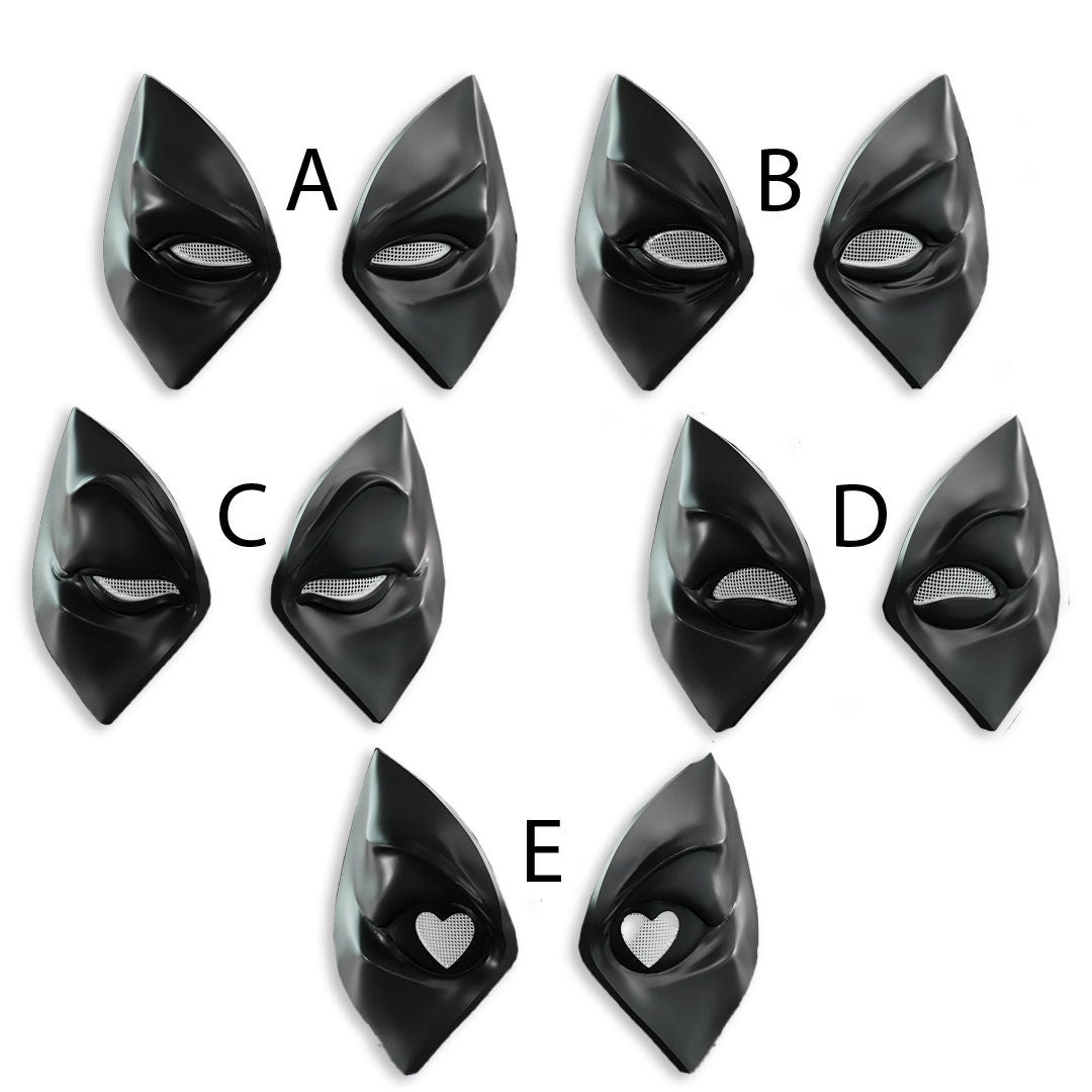 Deadpool Pikachu Helmet 3D Printed Cosplay Prop X-Men Marvel Superhero Costume Accessory Collectible Halloween Mask