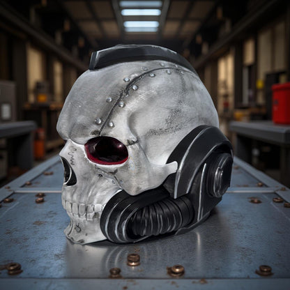 Epic Customizable Space Marine Inspired 3D Printed Tabletop Gaming Helmet – Custom Fantasy Wargame Gear for Cosplay Chaplain