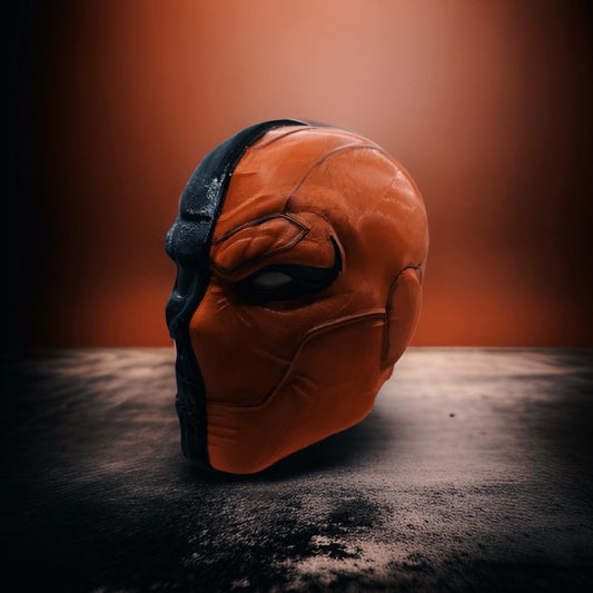 Deathstroke Helmet Cosplay DC Comics Supervillain Cosplayer Wearable Helmet 3D Printed Prop Costume Accessory Display Collectible Halloween