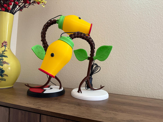 Articulate Personalize USB LED Bellsprout Lamp. Great novelty gift idea for kids, streamers, influencers, gamers or collectors.
