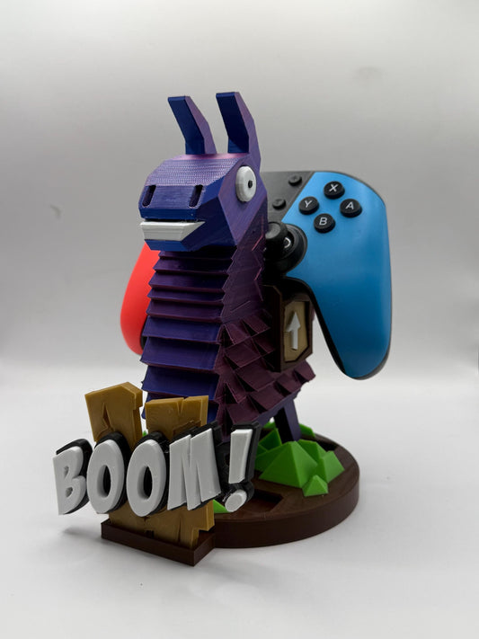Llama Controller Stand - Custom 3D Printed Collector Decor Gamer Gift Gaming Setup Statue Figure Model Kit Decor Gaming Game Room