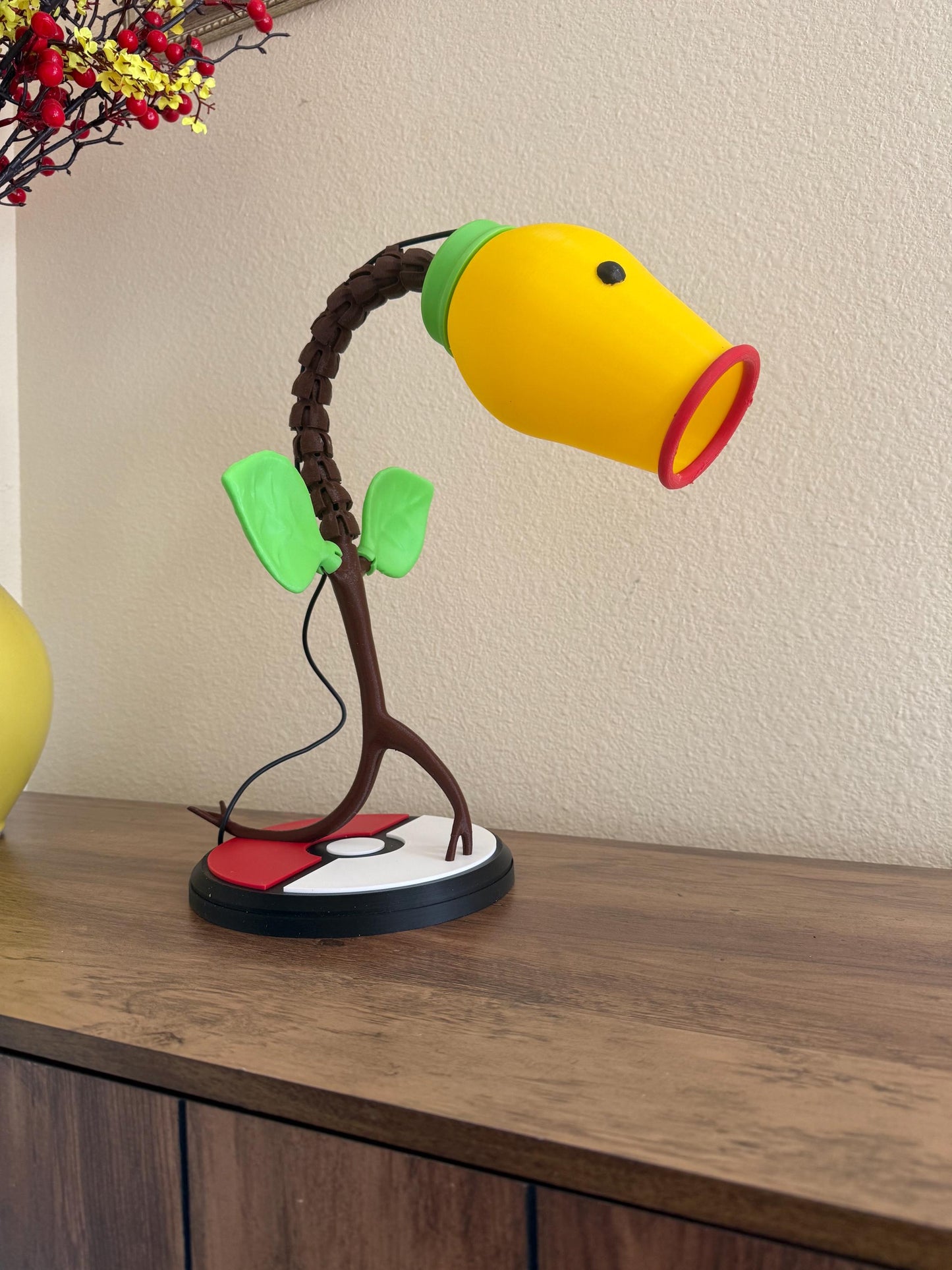 Articulate Personalize USB LED Bellsprout Lamp. Great novelty gift idea for kids, streamers, influencers, gamers or collectors.