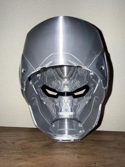 Motorized MK85 End Game Iron Man Helmet Kit 3D Print Mask Cosplay Prop Display Superhero Gift Collector Costume Piece Collectible Display