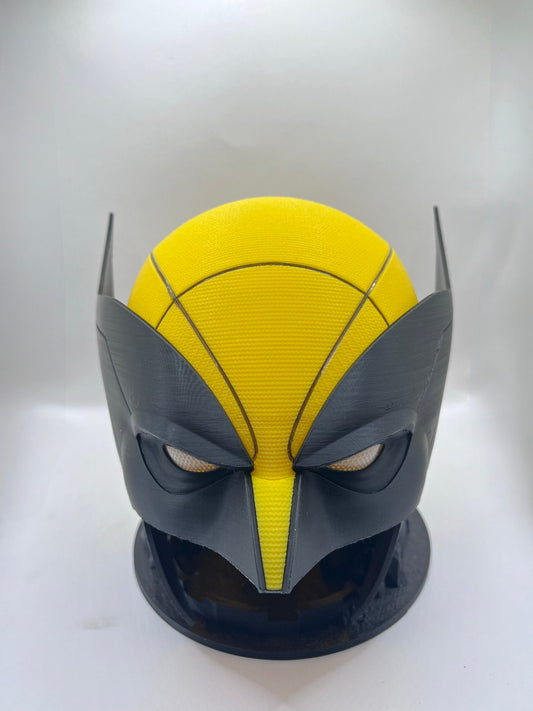 Wolverine Helmet X-Men Cosplay Marvel Superhero Cosplay Wearable Helmet 3D Printed Prop Costume Accessory Display Collectible Halloween - V1