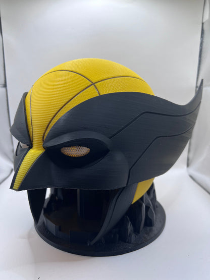 Wolverine Helmet X-Men Cosplay Marvel Superhero Cosplay Wearable Helmet 3D Printed Prop Costume Accessory Display Collectible Halloween - V1