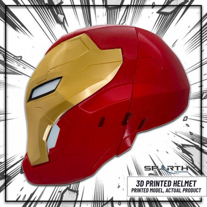 Marvel Rivals Iron Man Helmet 3D Mask Cosplay Prop Display Room Decor Superhero Gift Collector Fan Costume Piece Collectible Display Decor