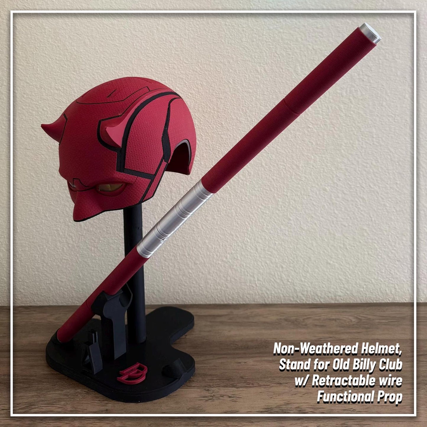 Daredevil Born Again Display Helmet Mask Movie TV Show Replica Set Cosplay set