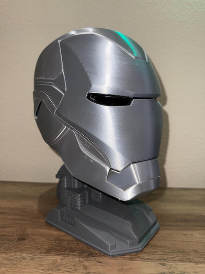 Motorized MK85 End Game Iron Man Helmet Kit 3D Print Mask Cosplay Prop Display Superhero Gift Collector Costume Piece Collectible Display