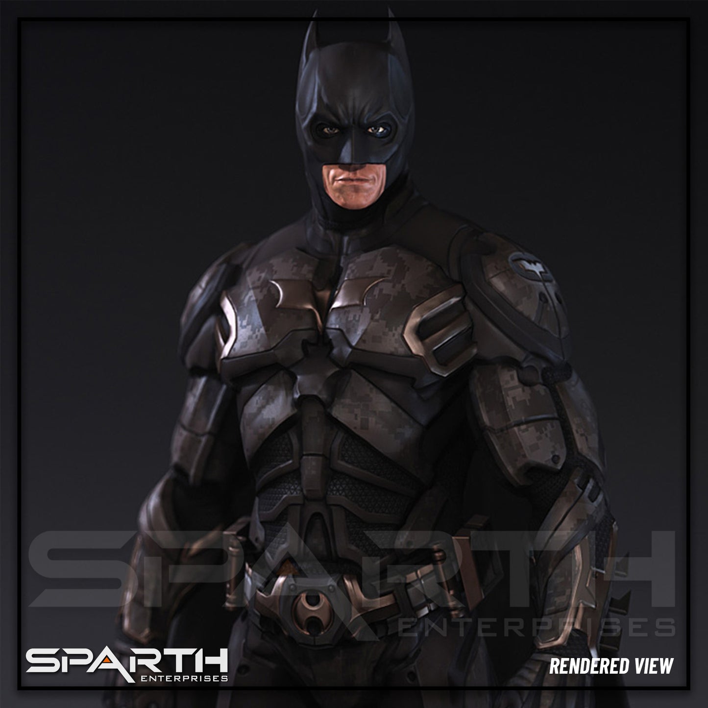 Batman Dark Knight Desert Storm Armor Suit