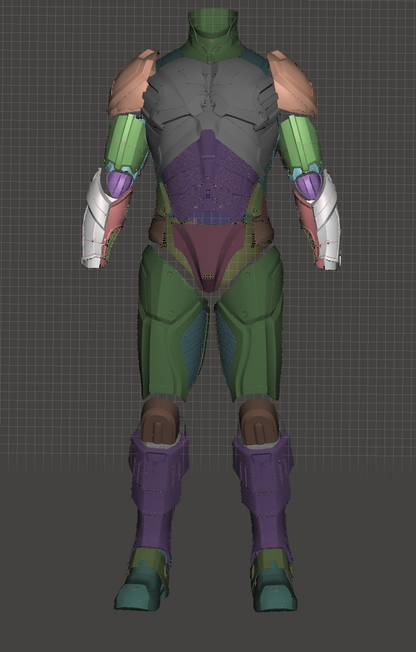 Batman Dark Knight Desert Storm Armor Suit
