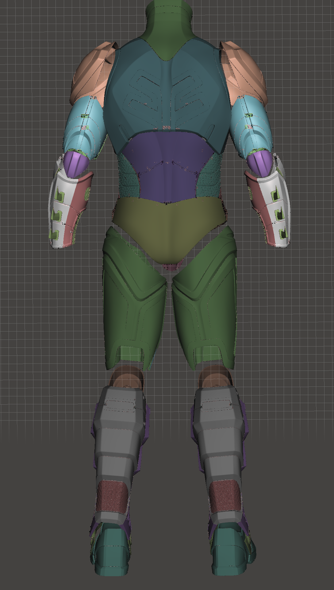 Batman Dark Knight Desert Storm Armor Suit
