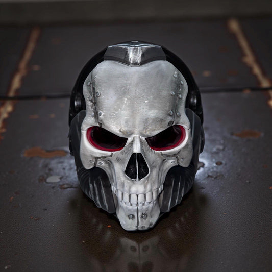 Epic Customizable Space Marine Inspired 3D Printed Tabletop Gaming Helmet – Custom Fantasy Wargame Gear for Cosplay Chaplain