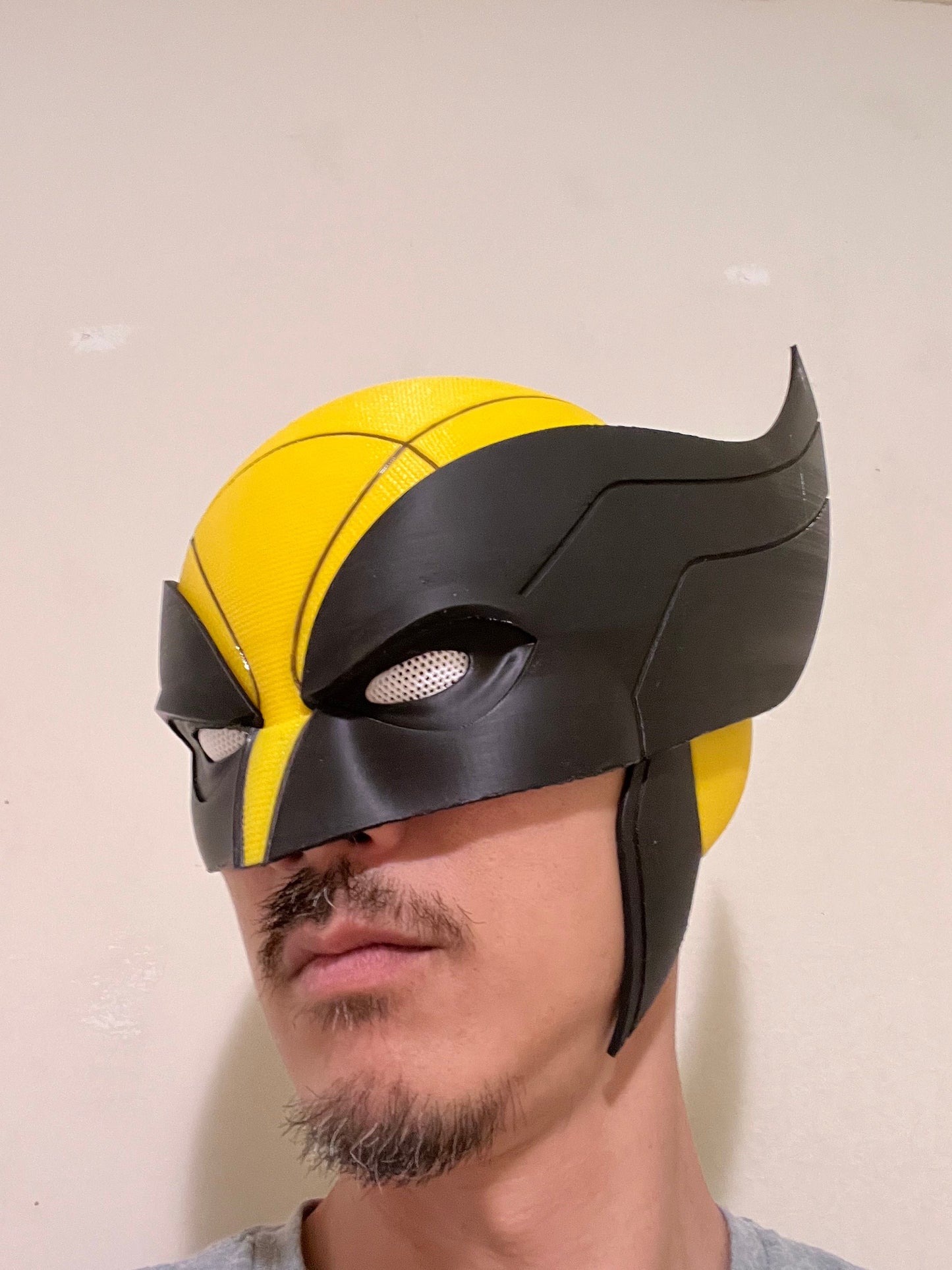 Wolverine Helmet X-Men Cosplay Marvel Superhero Cosplay Wearable Helmet 3D Printed Prop Costume Accessory Display Collectible Halloween - V1