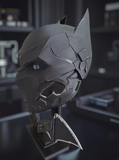 Tactical Bat Helmet Cosplay Comics for Cosplayer Wearable Helmet 3D Printed Prop Costume Accessory Display Collectible Halloween