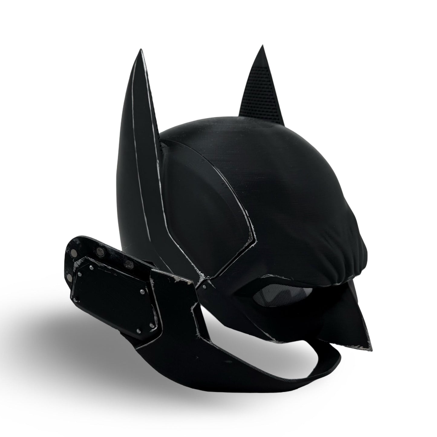 Customized Batfleck Helmet Cosplay Comics for Cosplayer Wearable Helmet 3D Printed Prop Costume Accessory Display Collectible Halloween