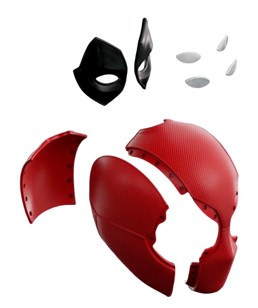 MCU Lady Deadpool Helmet X-Men Cosplay Marvel Superhero Cosplay Wearable Helmet 3D Printed Prop Costume Accessory Display Collectible DP3